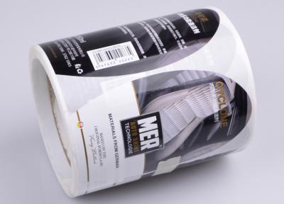 Printing custom glossy lamination waterproof strong self adhesive paper car interior cleaning detergent labels