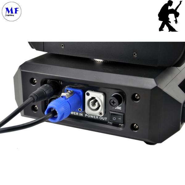 AC100-240V Éclairage de scène en tête mobile RGB 150W Affichage LCD Dimmer électronique Etrobe variable