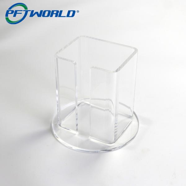 Peças de usinagem CNC de plástico acrílico sob encomenda Peças de solda de dobra CNC OEM