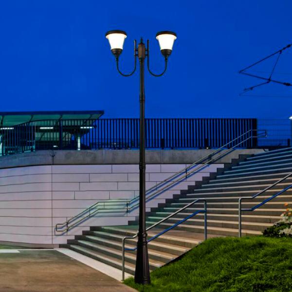 High Lumens Outdoor Solar Patio Lights ABS PS 6W Waterproof Decorative 220V