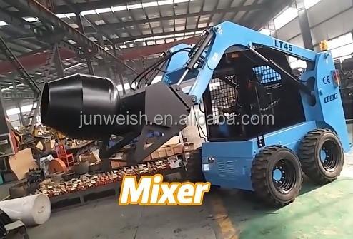 Mini Skid Steer Loader with Attachment and CE Certificate in Construction
