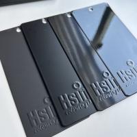Revêtement en poudre électrostatique RAL9005 personnalisé, Revêtement en poudre brillant mat par pulvérisation