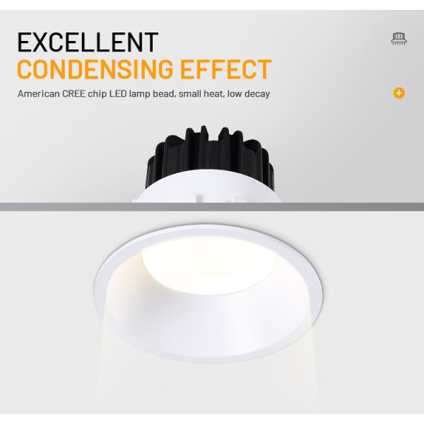 10 Вт IP54 Антиотражание CRl93 светодиодный свет для освещения помещений