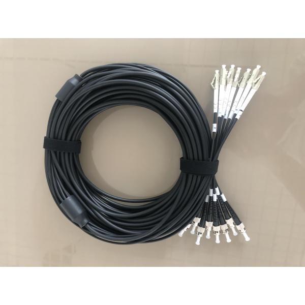 ST/UPC-LC/UPC 8core G657A1 Tactical Fiber Optic Cable