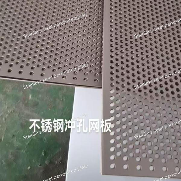 Durable 304/316 Stainless Steel Micro Hole Perforated Metal Sheet Smooth Surface Custom Patterns Sizes
