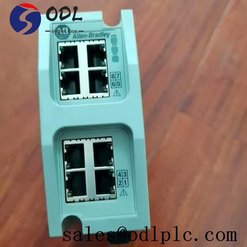 Stratix 6000 Allen Bradley PLC 1783-EMS08T Allen Bradley 8 Port Managed Switch