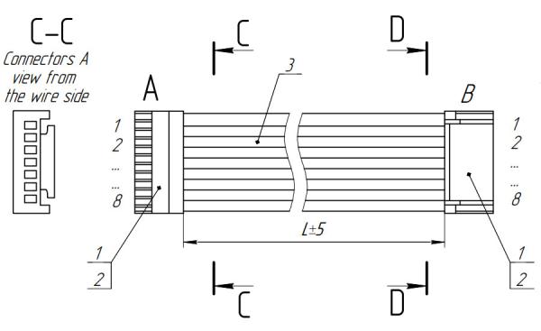 Pin Connector Plug Terminal Wire Custom Cable Length wholesale wire harness Made in China Manufacturer