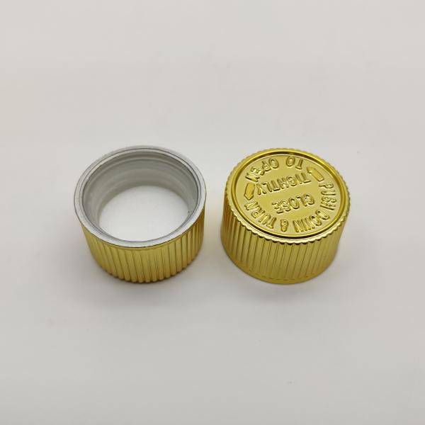 No Spill 24 410 Screw Cap , OEM Medicine Bottle Cap