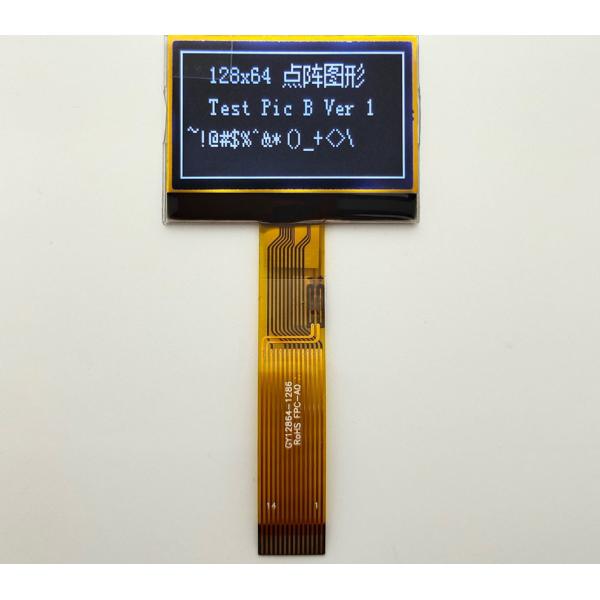 Индивидуальные точки модуля дисплея 128X64 DFSTN Lcd управляя IC ST7567 1/65 Duty, 1/9Bias,