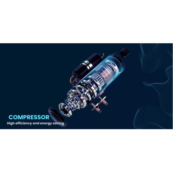 50KW/100KW/200KW/400KW R410A Высокоэффективный экологически чистый коммерческий тепловой насос с коммуникацией MODBUS