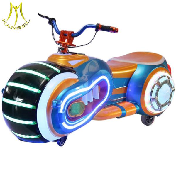 Hansel  indoor playground equipment amusement park electric ride on plastic motor bikes