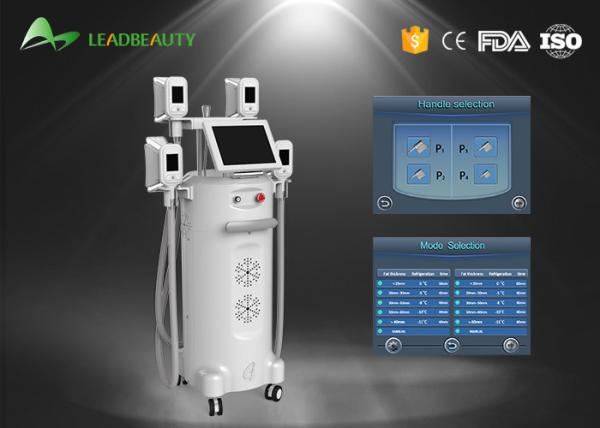 4 cryo handles weight loss body shaper slimming sculpting fat freezing cellulite lipo cryotherapy machine