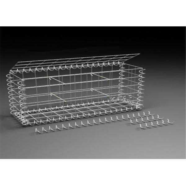 Ajardinando la inmersión caliente soldada con autógena decorativa residencial de la cesta de Gabion galvanizó