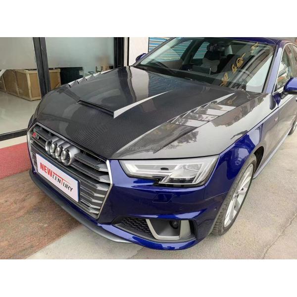 Lightweight 3K Twill Weave Carbon Fiber Cover for Audi A4 B9 RS4 S4 Modification