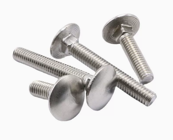 Carriage / Round Head Custom Made Bolts DIN603 Corrosion Resistant