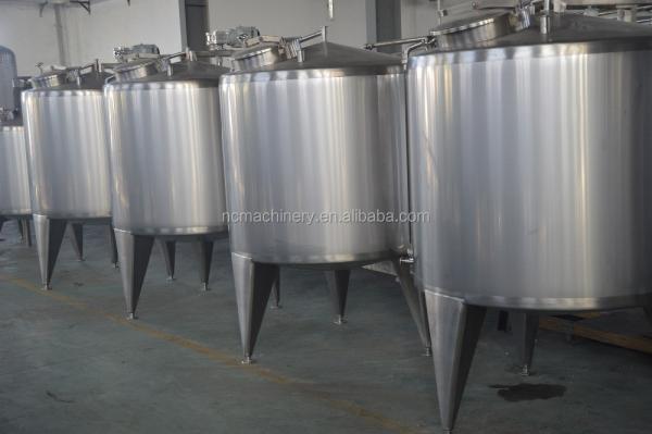 Indústria Personalizada 500L Alimentos Sanitários Sorvete Envelhecimento IVA para controle de envelhecimento preciso