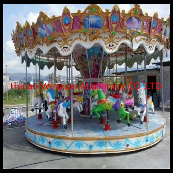 musement park rides fairground carousel horse for sale lived by children and adult
