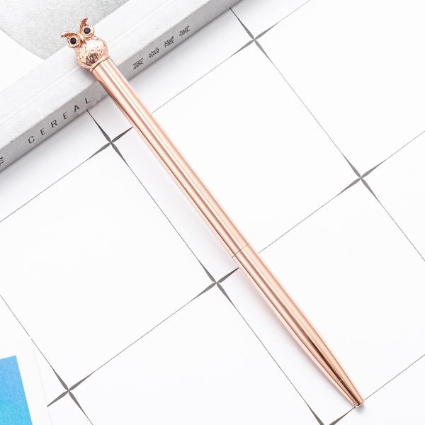 2022 Populaire Logo personnalisé stylo à bille de hibou avec expédition rapide et stylo gel Nouveauté