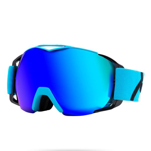 TPU Frame Magnetic Ski Goggles With Colorful Interchange Lens Outdoor