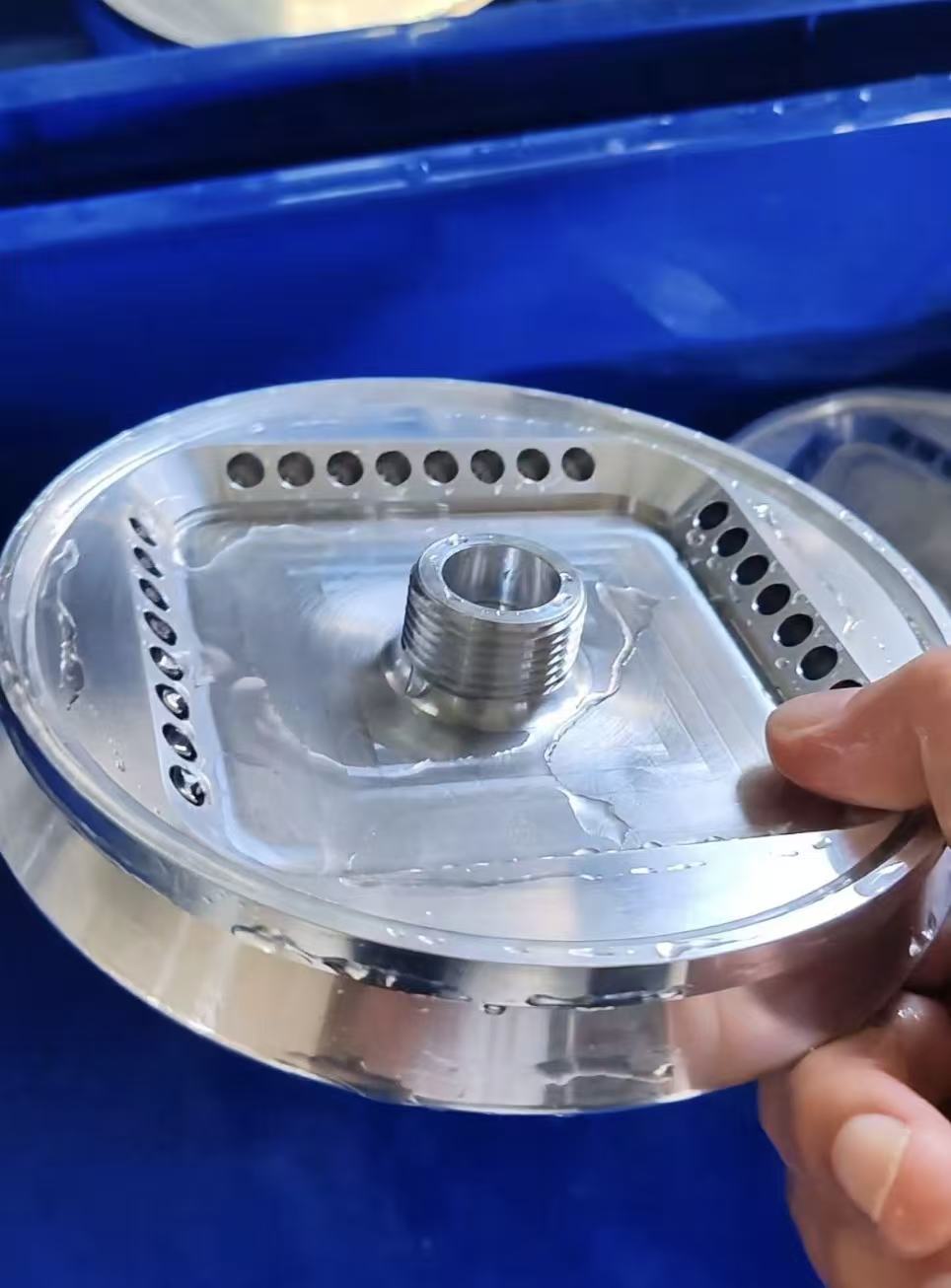 7075 Aluminum Centrifuge Rotor with High Precision and Dynamic Balance for High-Speed Applications