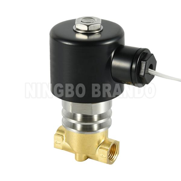 Brass Steam Solenoid Valve (2) -196°C Ультракриогенный соленоидный клапан для жидкого азота 1/8