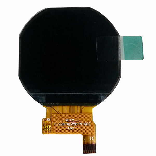 Небольшой круговой дисплей LCD, круглый интерфейс Spi MCU модуля LCD 1,22 дюйма