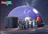 Tenda de Planetário Inflável Portátil 360 Projeção Móvel Tenda de Eventos Planetário Dome