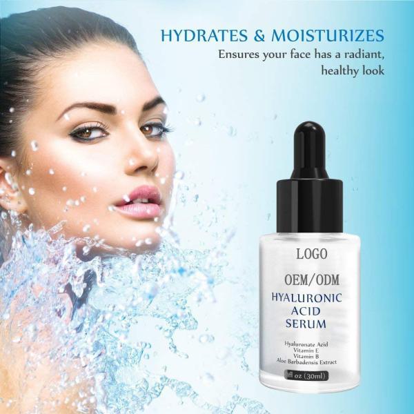 30ml Hyaluronic Acid Serum For Face 100 Pure Natural Moisturizer To Hydrate Skin