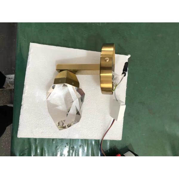 Large Crystal LED Chandelier Luxury K9 Diamond Crystal Hanging Light Living Room Pendant Lamp