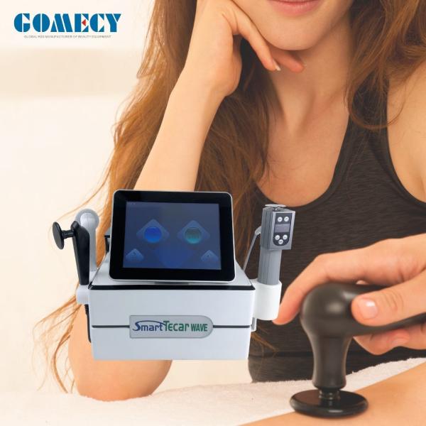 Tecar 448Khz Fisioterapia CET RET Alivio del dolor Terapia con ondas de choque Recuperación corporal EMS Estimulación muscular magnética