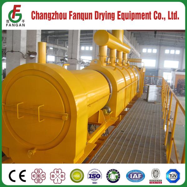 Carbon Steel 36T Coal Rotary Dryer Drum Dryer Food Processing
