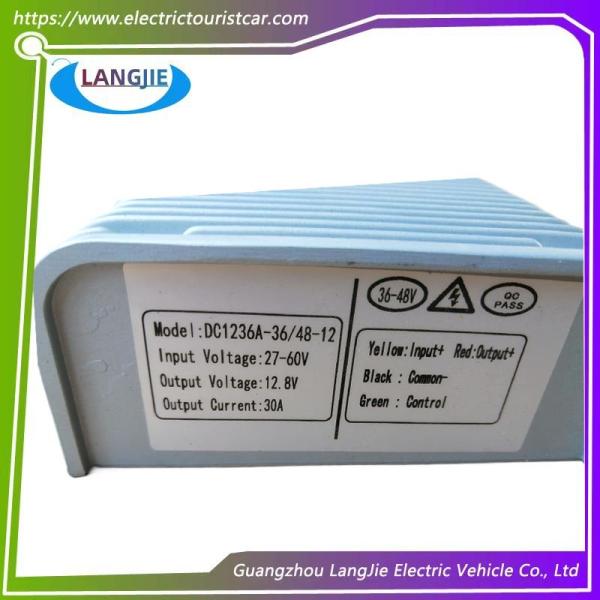 Supplier DC Converter DC1236A 36V-48V Marshell For Club Car Replacement Parts