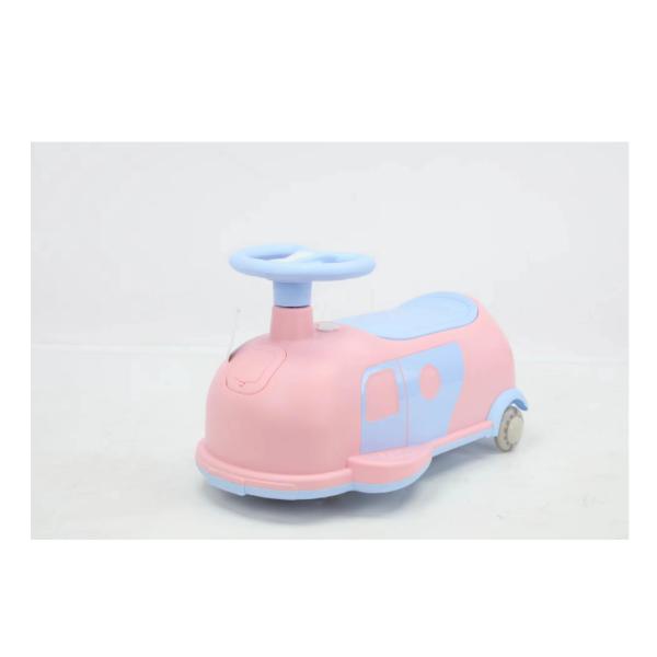 Green Plastic Grade Happy Baby Balance Car for Children's Toys Ride On Car Direct Discount