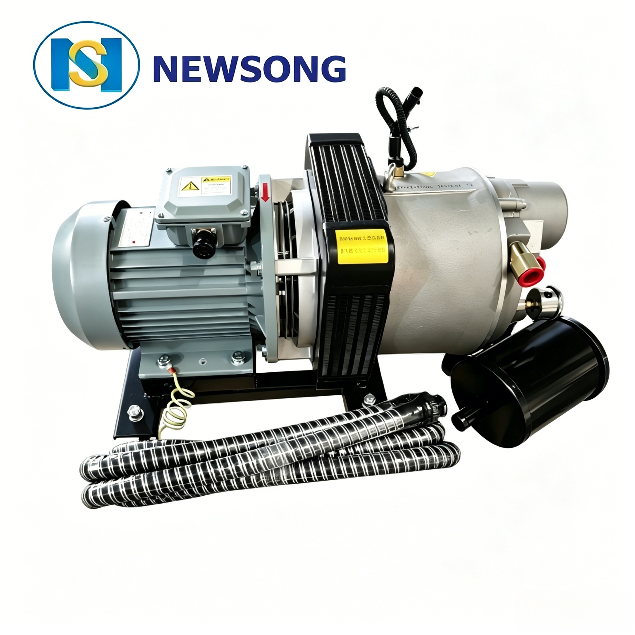 2.2KW 2840r/min 220V 380V Bus Air Compressor Electric Vehicle Spare Parts For Brake System