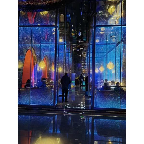Ламинированное закаленное художественное стекло с пузырьком дизайна гостиничного декора художественные инсталляции
