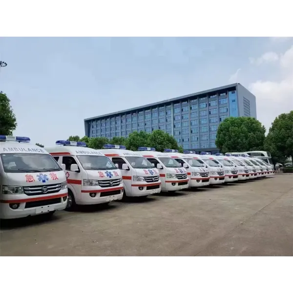 China Diesel Manual/Mt Emergency Rescuetransfer Ambulance