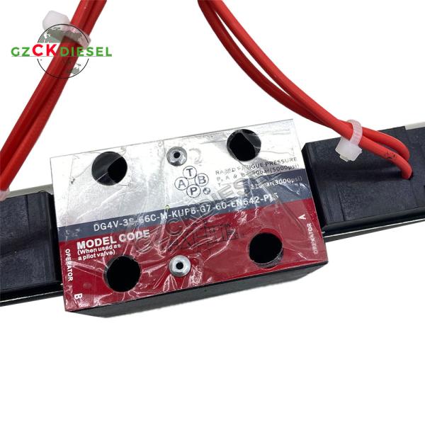 12V Hydraulic Solenoid Valve 223-8181 2238181 for  Backhoe Loader 416D 420D 424B 424D 428D 438D