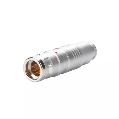 IP68 Push Pull Cobre PPS Conectores médicos elétricos para áudio e vídeo