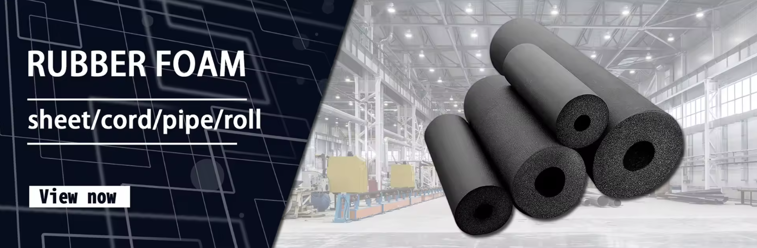 B1 B2 Rubber Foam Board Roll Pipe Insulation With Aluminum Foil