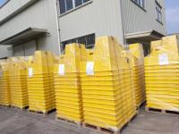 Tabouret empilable en plastique de sécurité de 3 étapes d'étape résistante d'échelle
