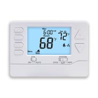 Riseem 7 días termostato HVAC programable, termostato doméstico de batería 24V