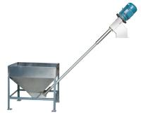 Élévateur à grains de convoyeur de foreuse de vis avec le matériel annexe de la farine 2.5KW 114mm de trémie