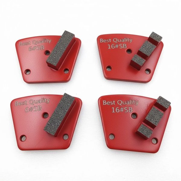 Trapezoid Diamond Grinding Shoes for SASE Concrete Floor Grinder