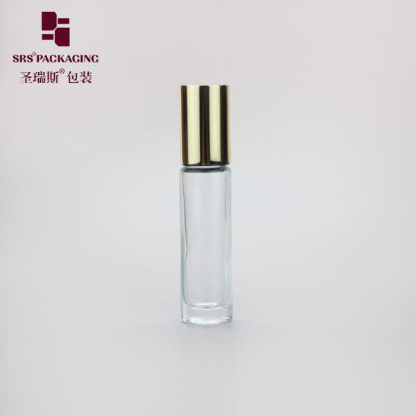 Wall Glass Roll On Bottle for Anti Acne Skincare Essence - No Leakage