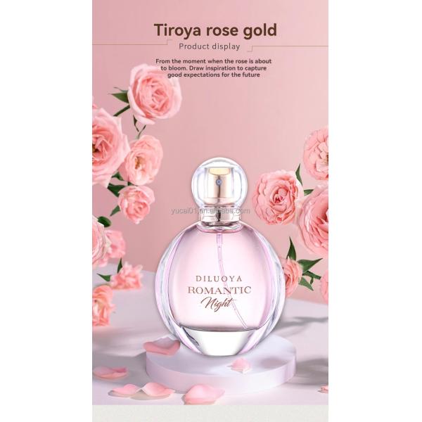 Floral Fragrance Family Long-lasting Natural Fresh 50ml Rose Perfume Spray for Women