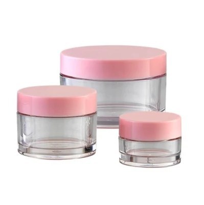 JL-JR819 Travel Single Wall PETG Cream Jars 5g 15g 20g 30g 50g 80g 100g 200g