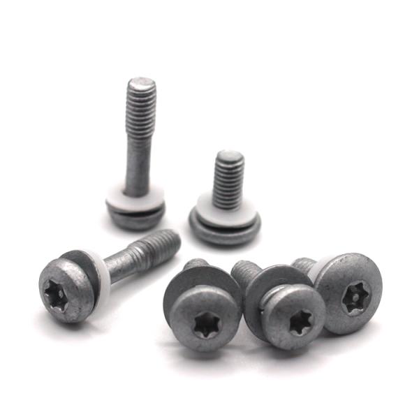 Система метрических измерений Грибный круглый головный винт с цинковой покрытием и полуниткой