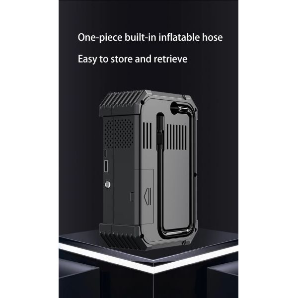 Car Emergency Tool 3000A Jump Starter 150 PSI Air Compressor Power Bank