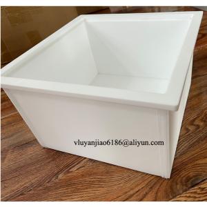 Acid and Alkali Resistant PTFE Overflow Tank Wet Process Circulation For Wafer