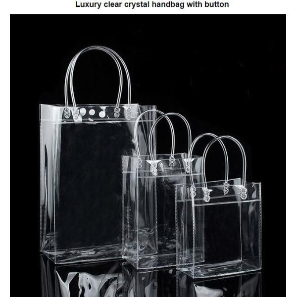 PVC beach Summer Clear Shoulder Bag DIY Transparent Clutch Tote Bag, Tote Handbags Shopping Shoulder Bags, jelly bags